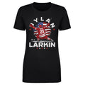 Dylan Larkin Detroit USA Flag Celebration WHT