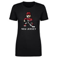 New Jersey Hockey 8-bit WHT