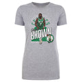 Jaylen Brown Boston Celtics Shield WHT
