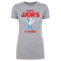 Christmas Santa Jaws WHT