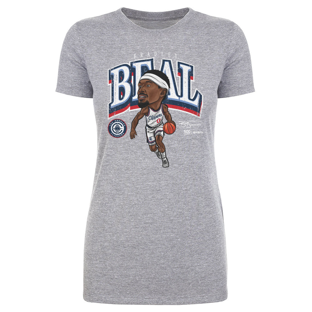 Bradley Beal Los Angeles Clippers Cartoon WHT