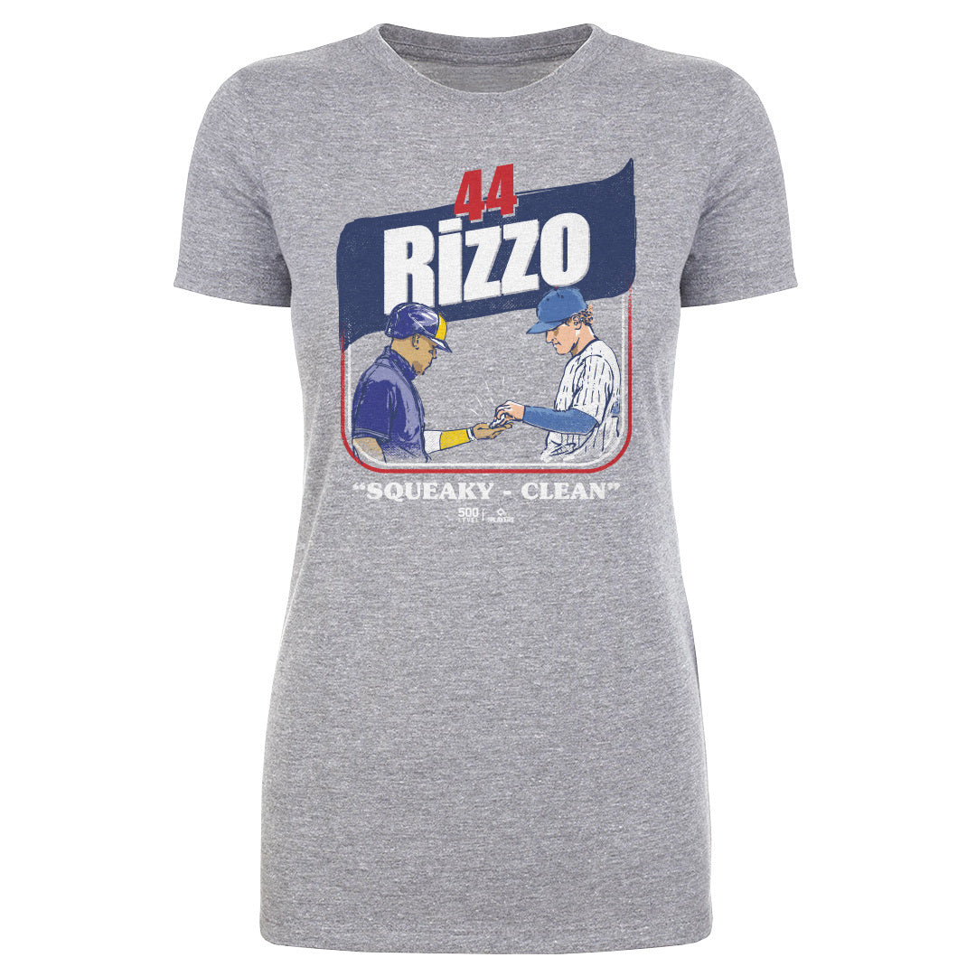 Anthony Rizzo Chicago C Squeaky-Clean WHT