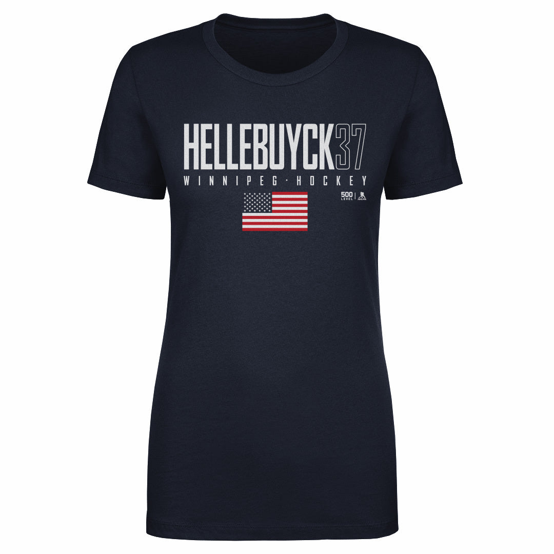 Connor Hellebuyck Winnipeg USA Elite WHT