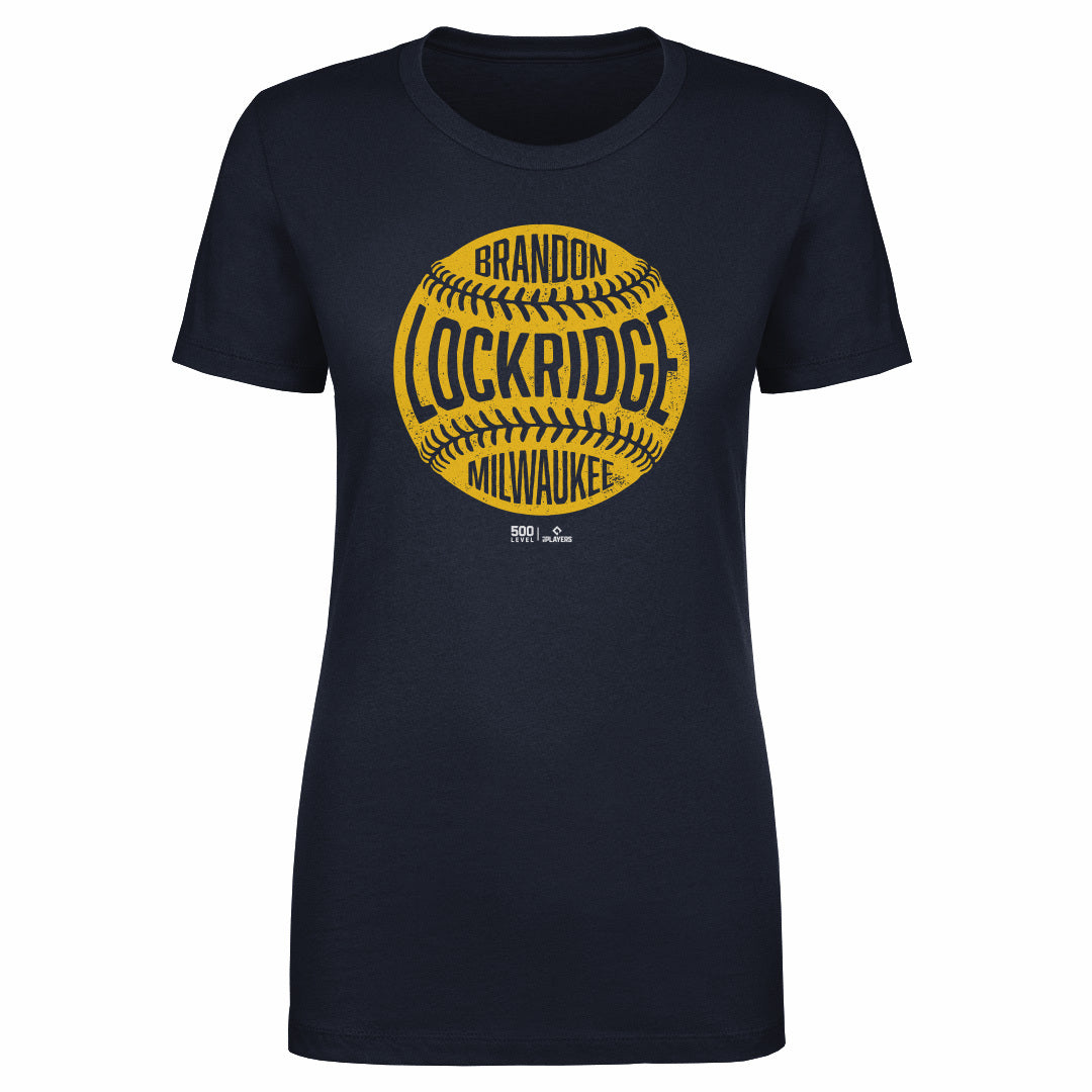 Brandon Lockridge Milwaukee Vintage Baseball WHT