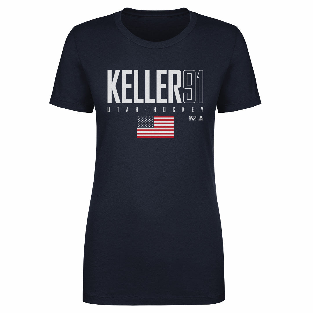Clayton Keller Utah USA Elite WHT