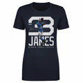 Derwin James Los Angeles C Bold Number WHT