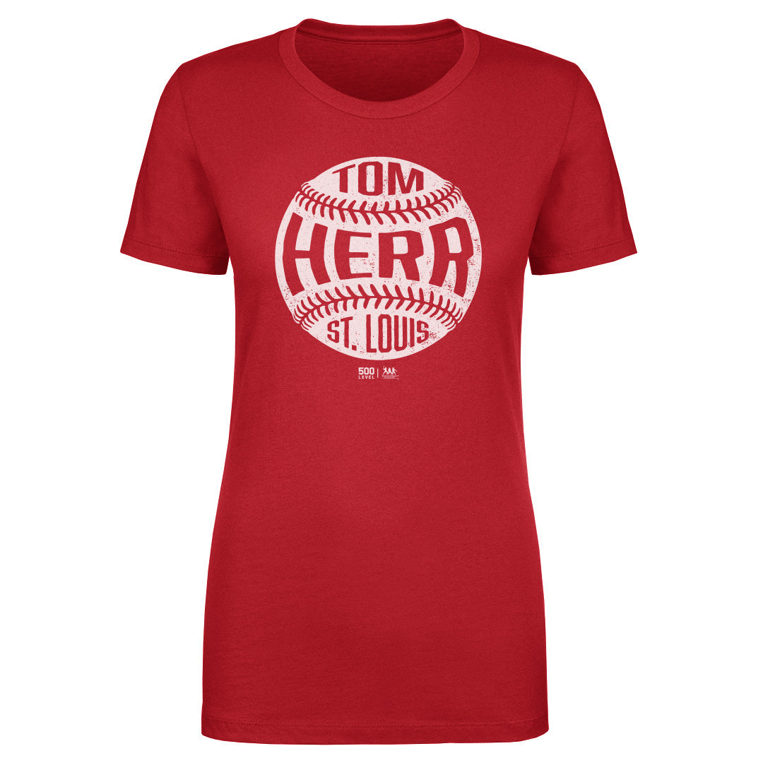Tom Herr St. Louis Vintage Baseball WHT