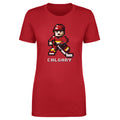 Calgary Hockey 8-bit WHT