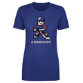 Edmonton Hockey 8-bit WHT