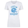 Justin Herbert Los Angeles C Helmet Font