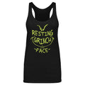 Christmas Resting Grinch Face WHT