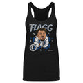 Cooper Flagg Dallas Mavericks Caricature WHT