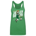 Jaylen Brown Boston Celtics Slant WHT