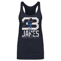 Derwin James Los Angeles C Bold Number WHT