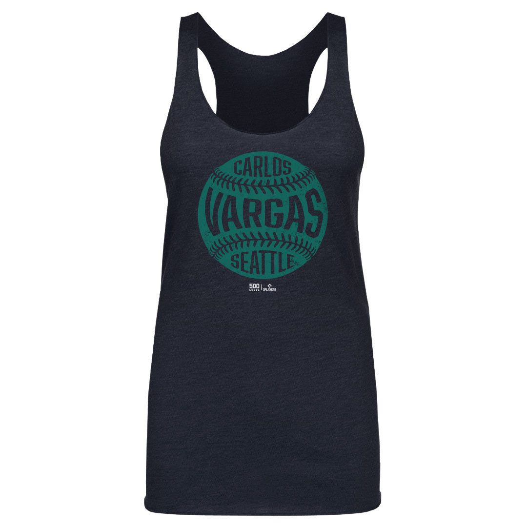 Carlos Vargas Seattle Vintage Baseball WHT