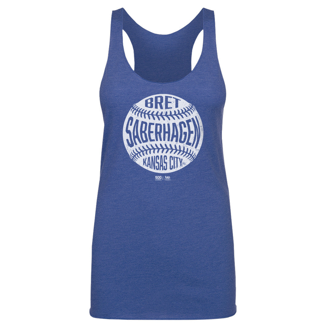 Bret Saberhagen Kansas City Vintage Baseball WHT