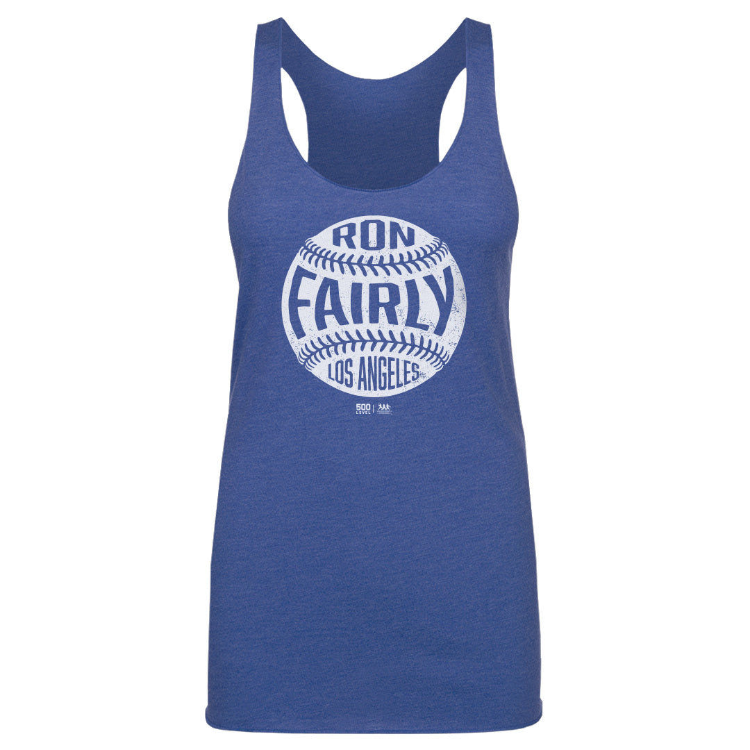Ron Fairly Los Angeles D Vintage Baseball WHT