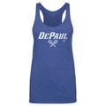 DePaul Blue Demons Tennis Minimalist WHT