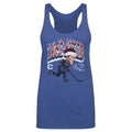 Connor McDavid Edmonton Cartoon Santa Hat WHT