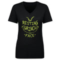 Christmas Resting Grinch Face WHT