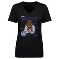 Tyrese Maxey Philadelphia 76ers Caricature WHT
