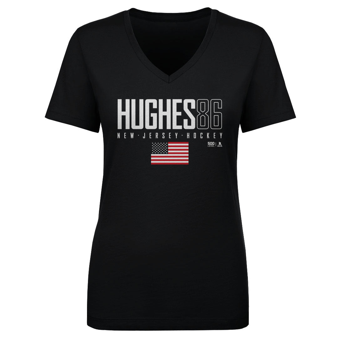 Jack Hughes New Jersey USA Elite WHT