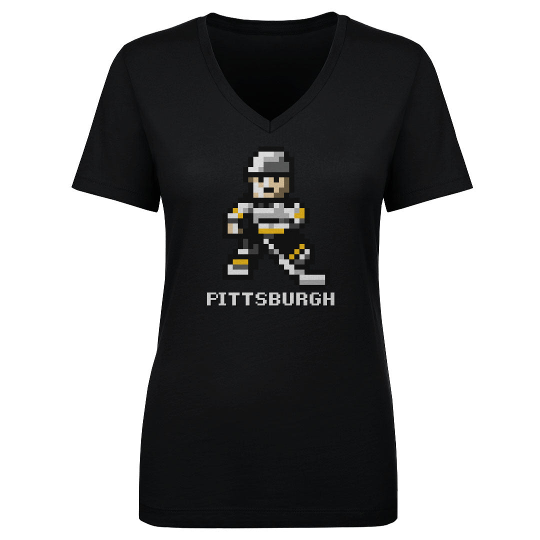 Pittsburgh Hockey 8-bit WHT