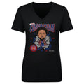 Cade Cunningham Detroit Pistons Caricature WHT