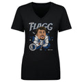 Cooper Flagg Dallas Mavericks Caricature WHT