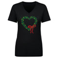 Christmas Heart Wreath WHT