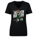 Jaylen Brown Boston Celtics Slant WHT