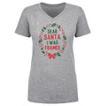 Christmas Dear Santa I Was Framed WHT