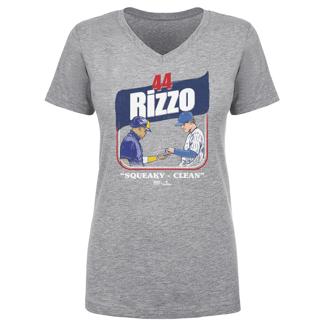 Anthony Rizzo Chicago C Squeaky-Clean WHT