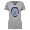 Khalil Mack Los Angeles C Player Silhouette WHT