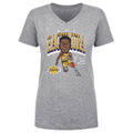 Rui Hachimura Los Angeles Lakers Cartoon WHT
