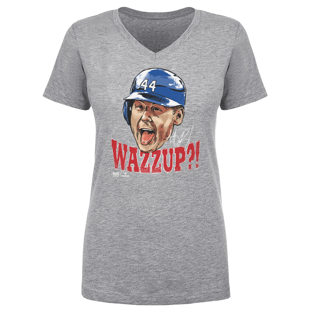 Anthony Rizzo Chicago C Wazzup WHT
