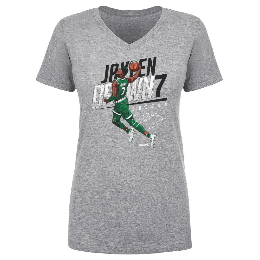 Jaylen Brown Slant K WHT