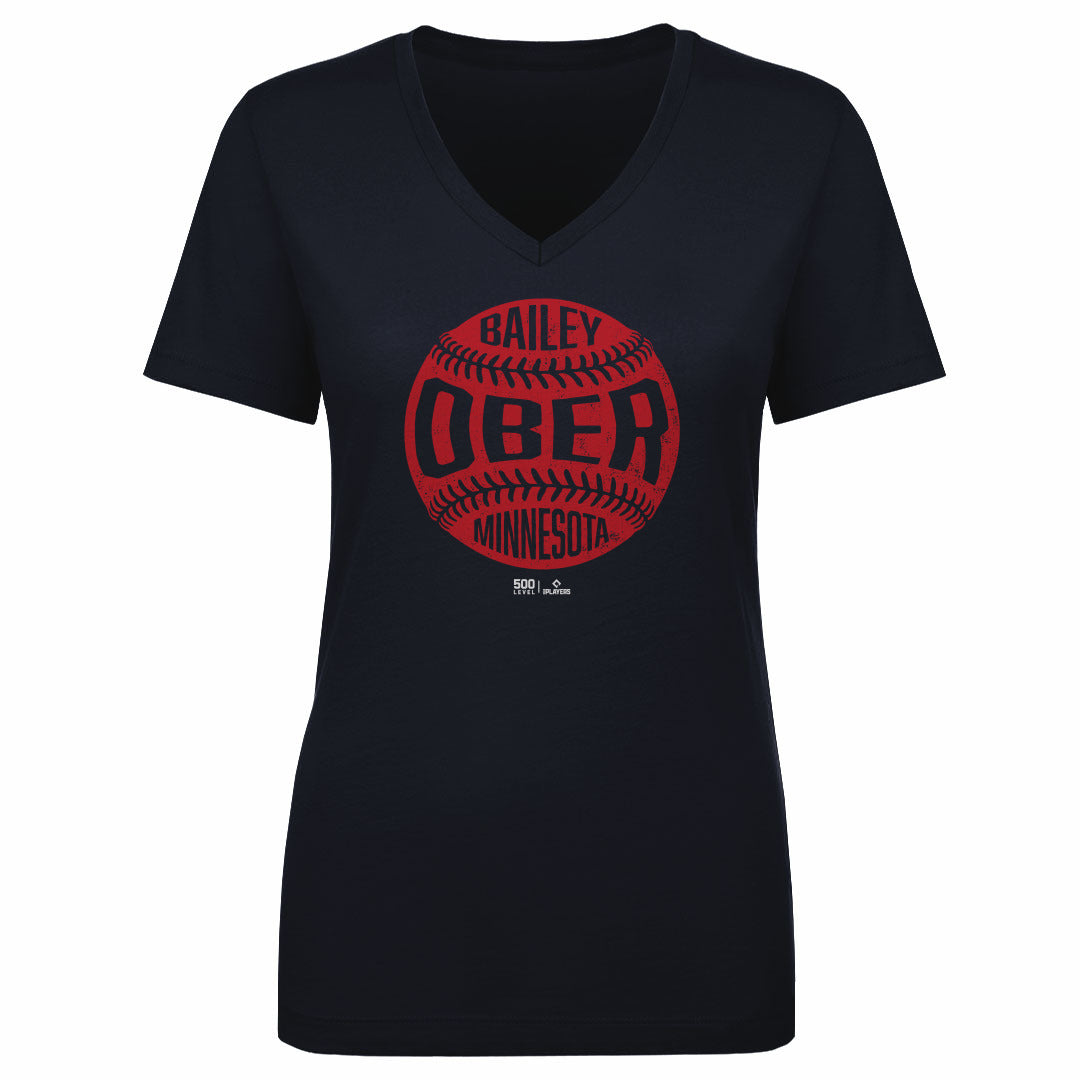 Bailey Ober Minnesota Vintage Baseball WHT