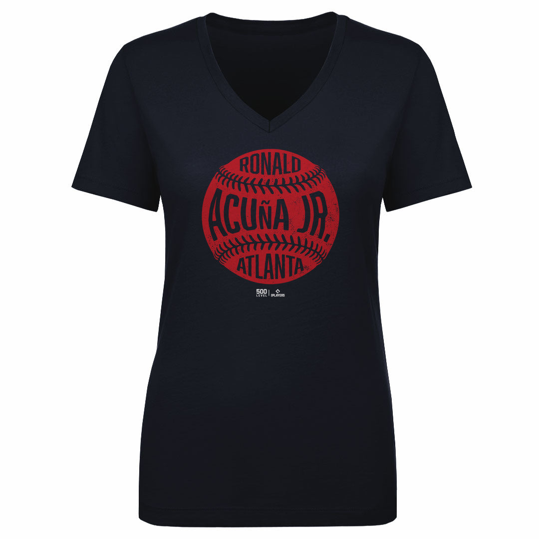 Ronald Acuna Jr. Atlanta Vintage Baseball WHT
