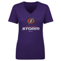 Orlando Storm Primary Logo WHT