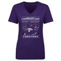 Lamar Jackson Baltimore Ugly Sweater WHT