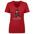 New Jersey Hockey 8-bit WHT