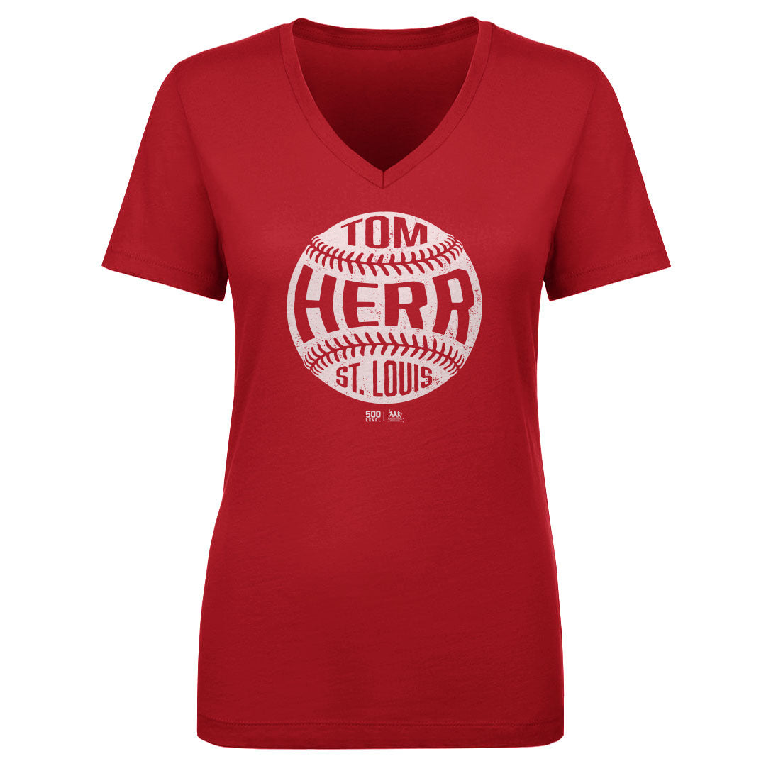 Tom Herr St. Louis Vintage Baseball WHT