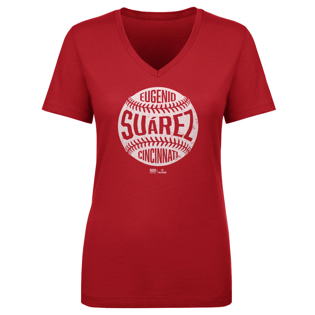 Eugenio Suarez Cincinnati Vintage Baseball WHT