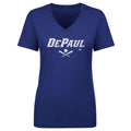 DePaul Blue Demons Softball Minimalist WHT