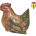 Wooden Brown Rooster
