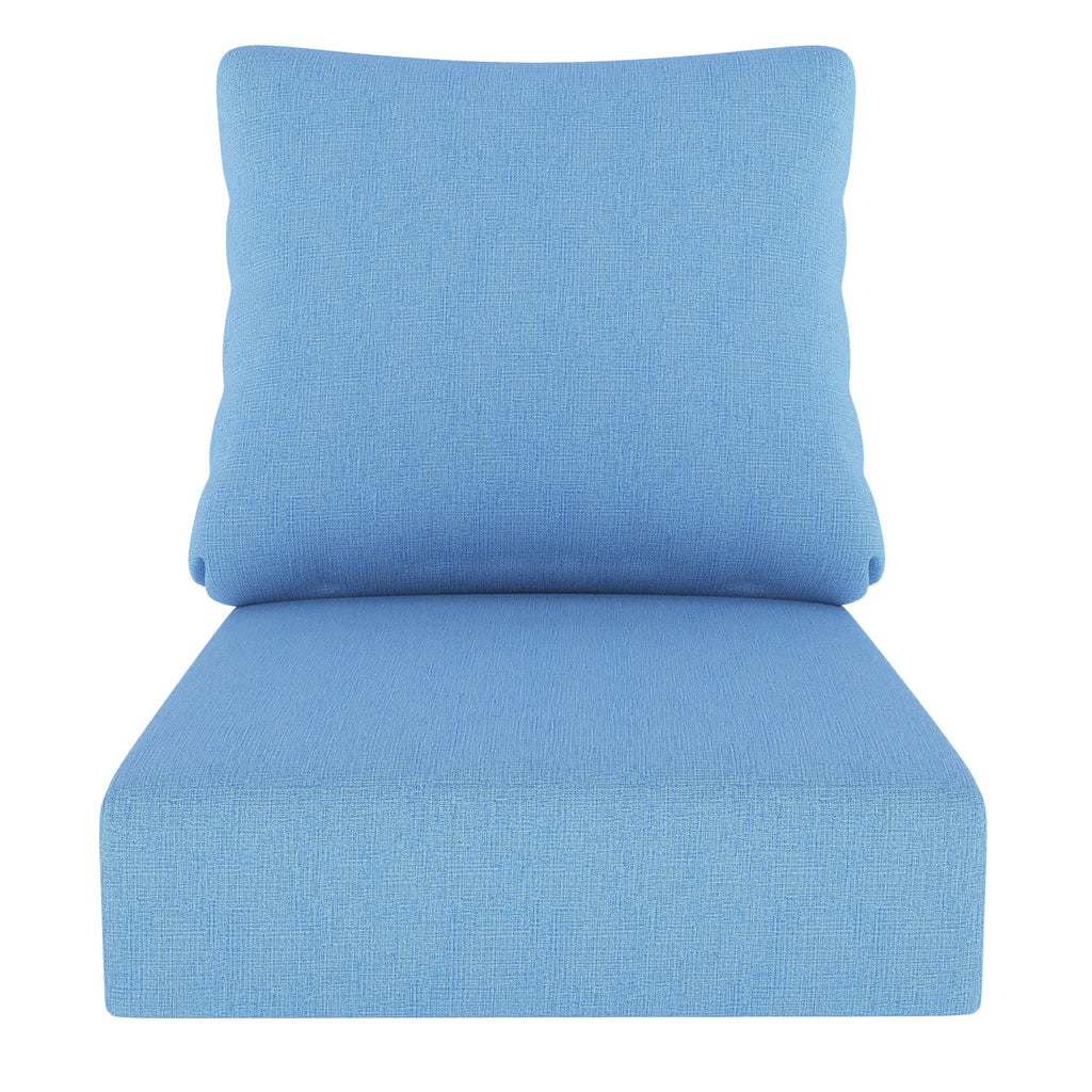 Outdoor-USA Seat and Back/Deep Seating Sofa/Loveseat Middle - Replacement Cushions