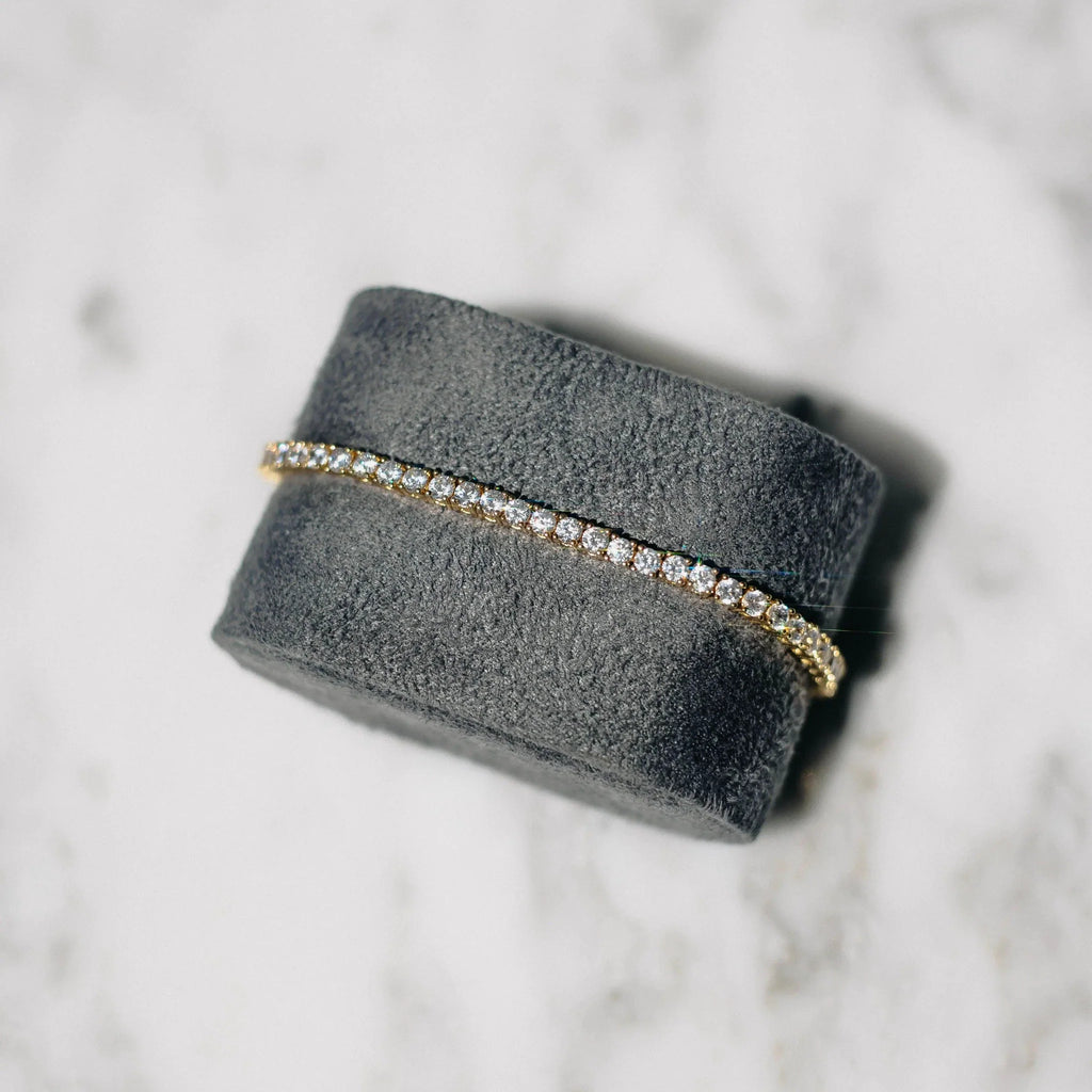 18K Gold Plated Zircon Tennis Bracelet
