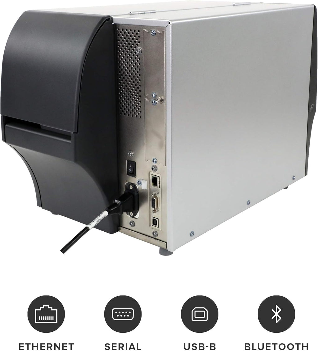 Zebra ZT411 300DPI Thermal Printer Touch Display USB RJ45 DB9 Bluetooth ZT41143-T010000Z
