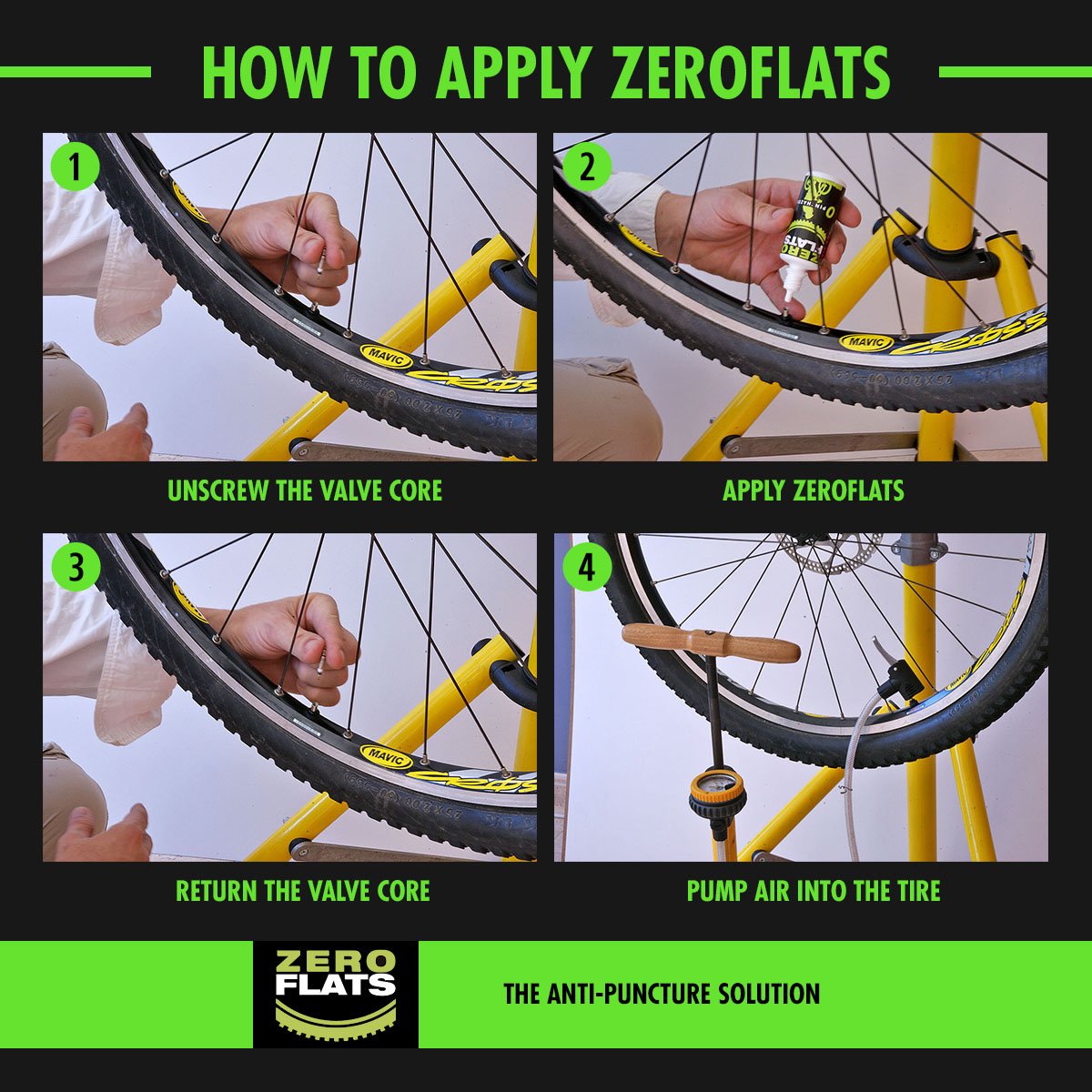 ZeroFlats Anti-puncture Sealant (250 ml)